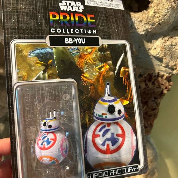 Disney Other - Authentic from Disney Park Star Wars Pride BB-YOU Rainbow Droid 2023 NWT